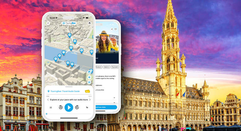 Audio Guide App: Brussels City Walk