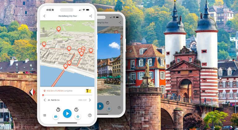 Audioguide-App: Heidelberg Stadtrundgang