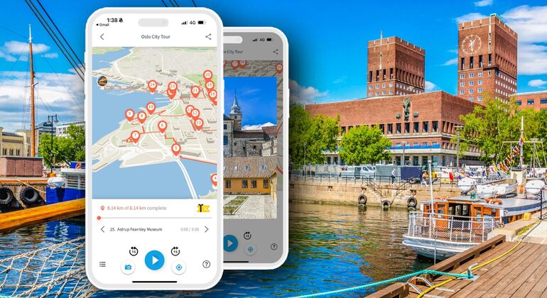 Audio Guide App: Oslo City Walk