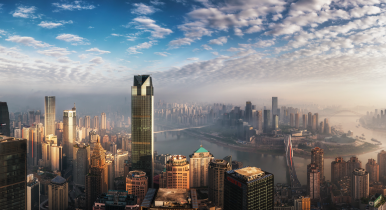 Chongqing WFC Huixianlou Observation Deck Entrada