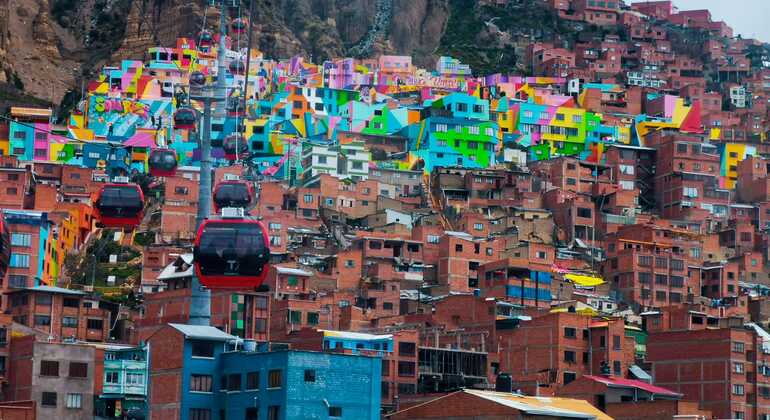 Stadtrundfahrt: Sightseeing-Bus in La Paz, Mondtal und Seilbahnfahrt