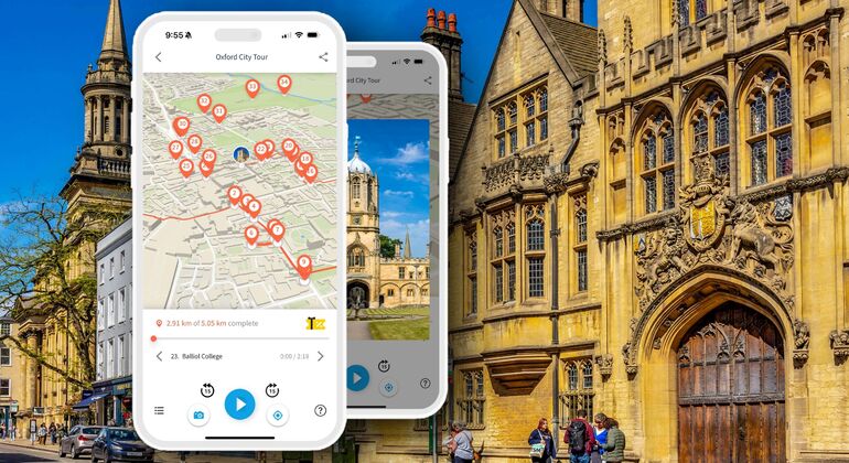 Audioguide-App: Oxford City Walk