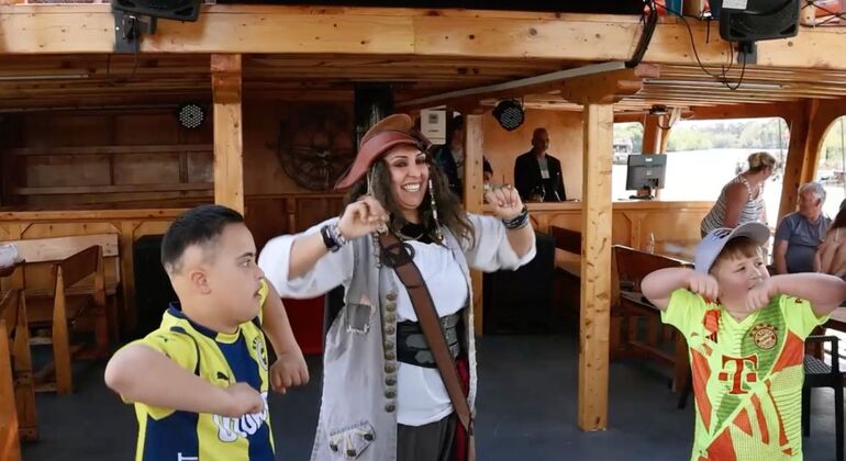 Piratenschiff-Kreuzfahrt mit Piraten-Zertifikat