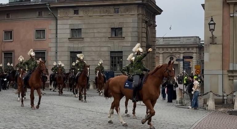 Royal Palace: An Exterior Walking Tour in Old Town Stockholm