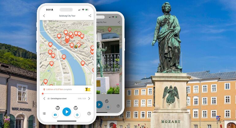 Audio Guide App: Salzburg City Walk