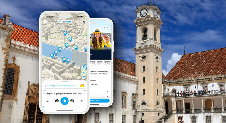 Audio Guide App: Coimbra Stadtrundgang