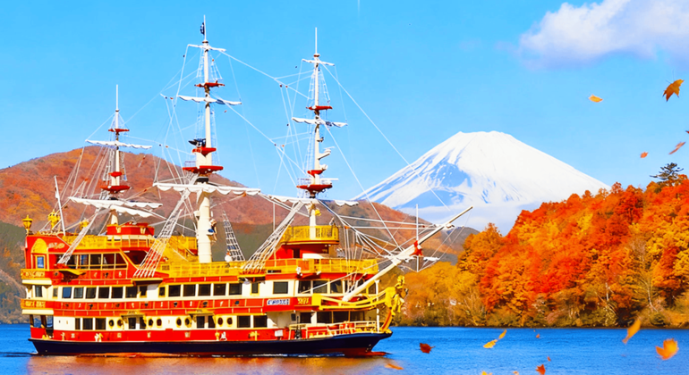 Tokyo : Croisière sur le Mont Fuji et excursion en bus sur le téléphérique de Hakone