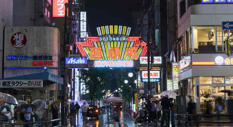 Tour gastronomico guidato di Osaka