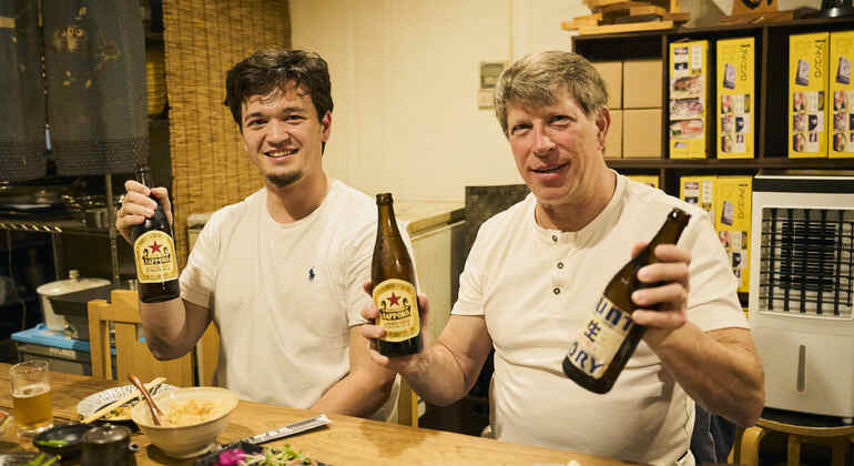 Tour gastronomico guidato di Osaka