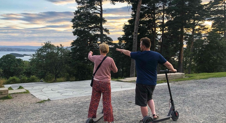 Powered By The Oslo Tour E-Scooter