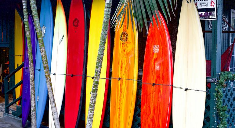 Kurs der Pura Vibra Surfschule in Jaco, San José