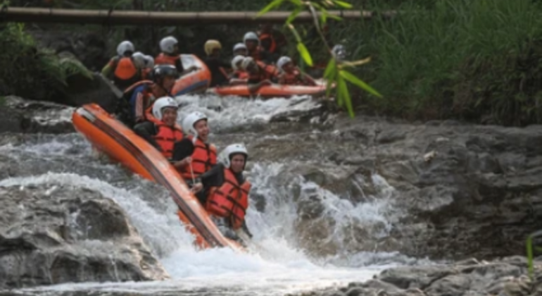 Ubud Combo Avventura emozionante: Giro in ATV e Rafting con trasporto
