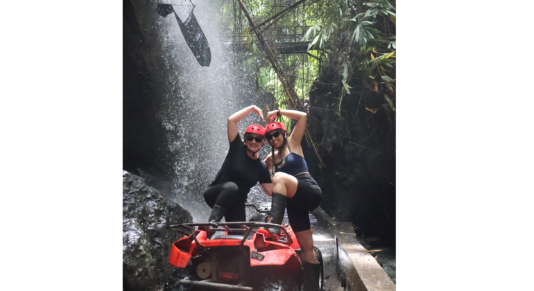 Ubud Combo Avventura emozionante: Giro in ATV e Rafting con trasporto
