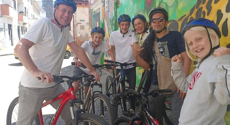 Passeio de bicicleta por Bogotá
