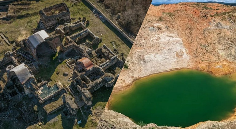 Kutaisi: Visita guidata alle cascate, al lago e al palazzo Geguti