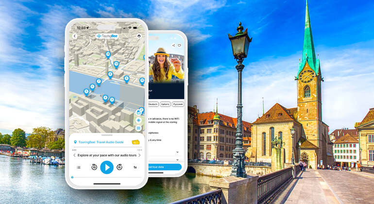 Audio Guide App: Zürich Stadtrundfahrt