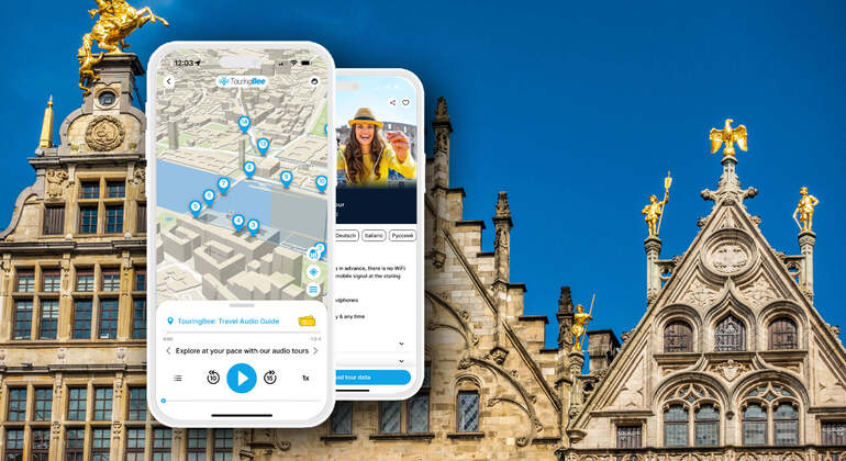 Audio Guide App: Antwerpener Stadtrundfahrt