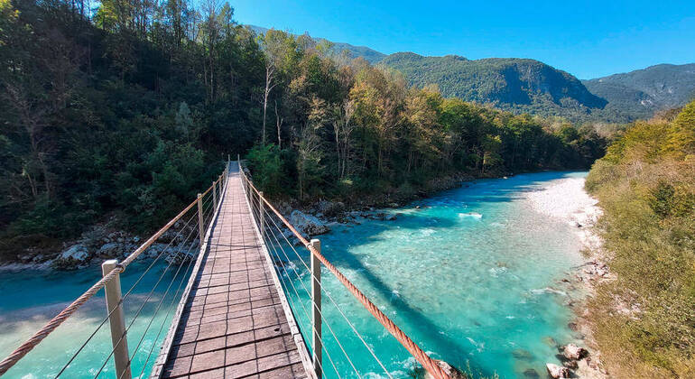 Soca-Tal-Tour von Ljubljana aus: Kobarid, Bovec, Wasserfälle, Fluss