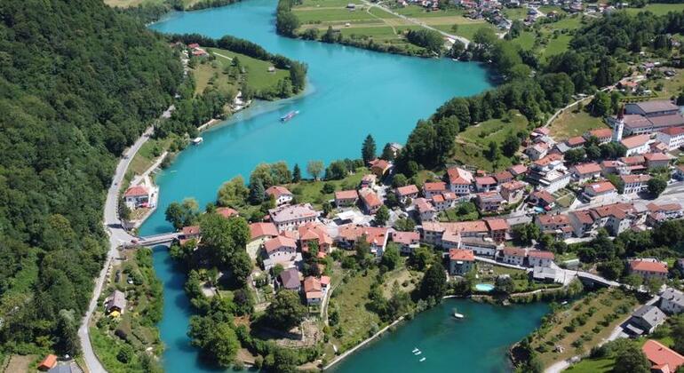 Soca-Tal-Tour von Ljubljana aus: Kobarid, Bovec, Wasserfälle, Fluss