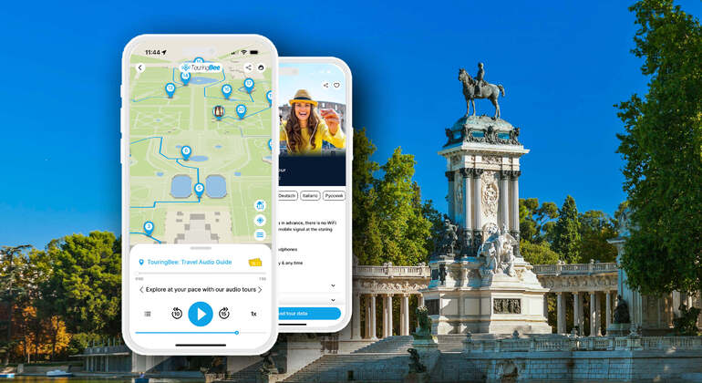Audioguide-App: Retiro Park, Madrid