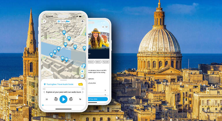 Audio Guide App: Valletta Stadtrundfahrt