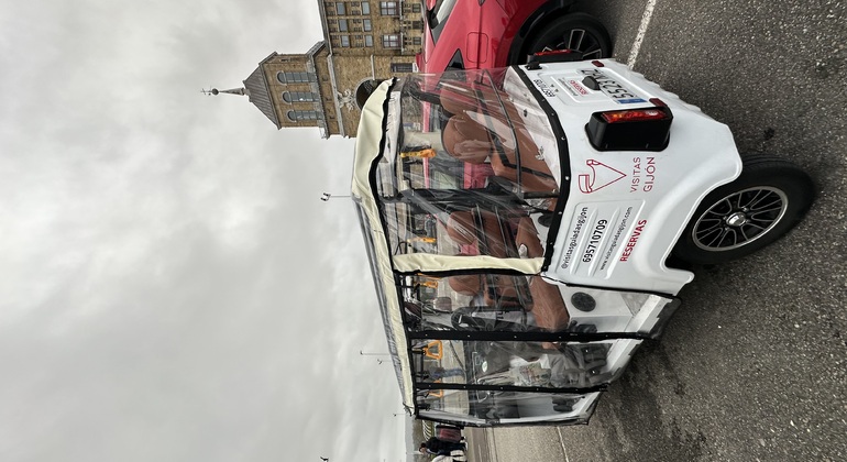 Visite panoramique de Gijón en TukTuk