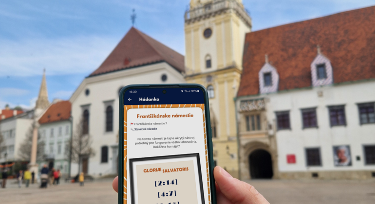 Escape Game im Freien: Stoppt den Virus in Bratislava