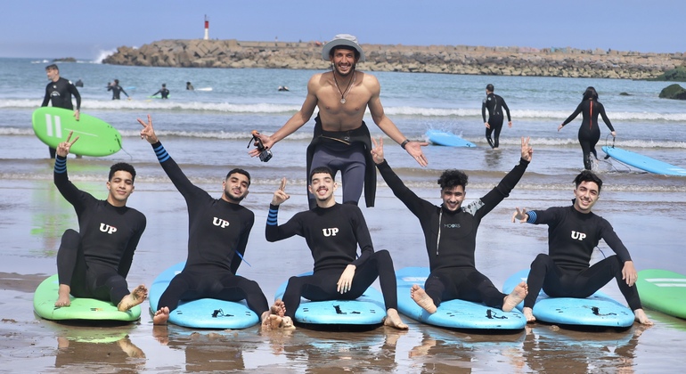 Surftour am wunderschönen Strand von Rabat