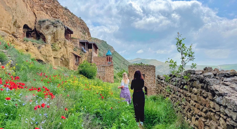 Off-Road Tour: Hidden Rainbow Mountains & Gareji Cave Monasteries