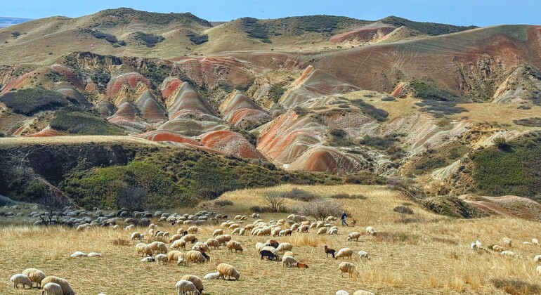 Off-Road Tour: Hidden Rainbow Mountains & Gareji Cave Monasteries