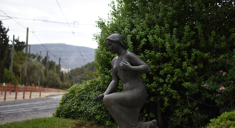 The Wheel Chair Statues Tour of Athens