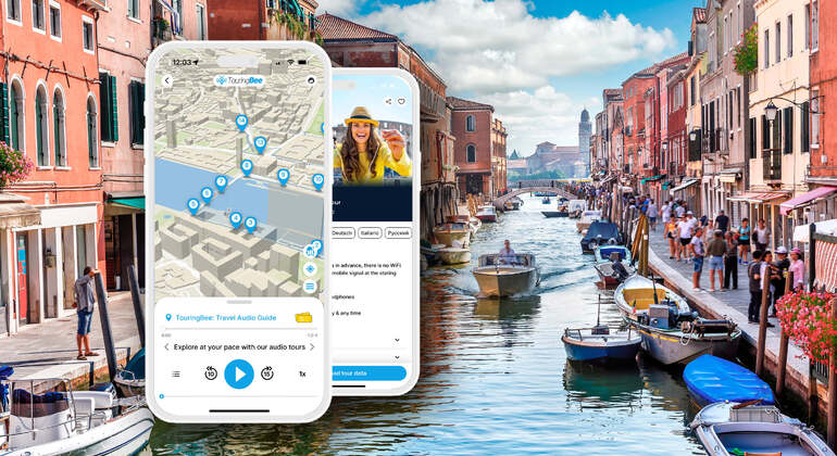 Audio Guide App: Venedig, Murano und Burano Tour