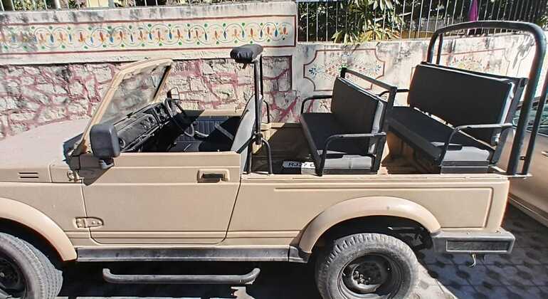 Visite du village d'Udaipur en Jeep pour découvrir la culture locale et l'expérience rurale