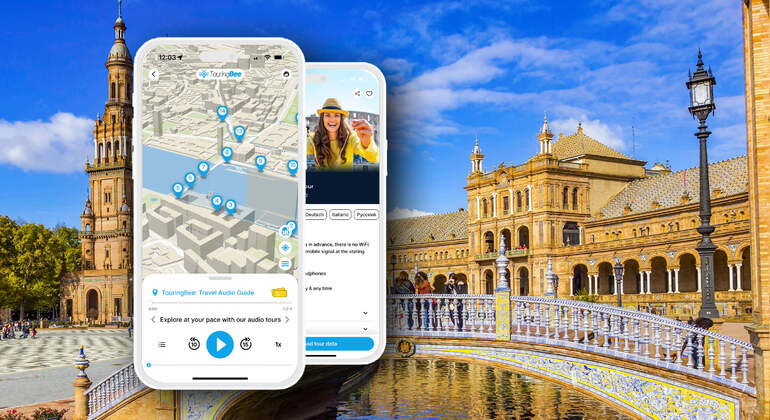 Self-Guide Audio App: Sevilla Stadtrundfahrt