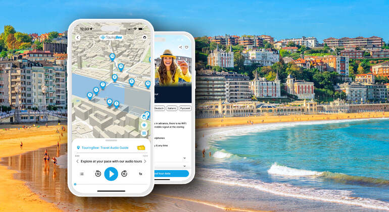 Self-Guide Audio App: San Sebastián Stadtrundfahrt
