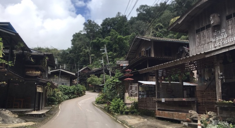 Ökokultureller Tagesausflug ins Dorf Mae Kampong