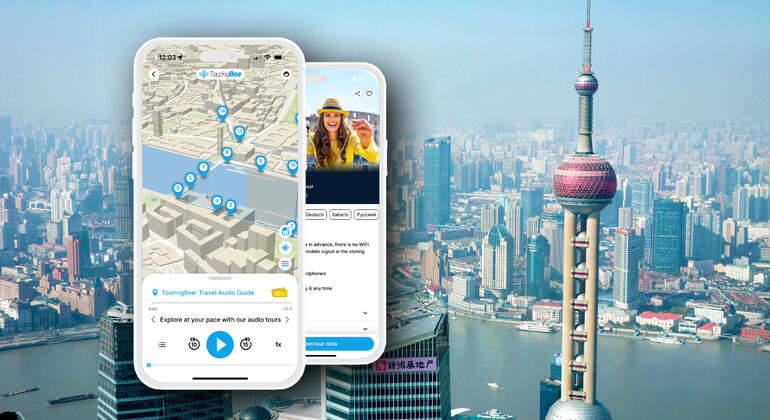 Audio-App für selbstgeführte Touren: Shanghai, The Bund Tour