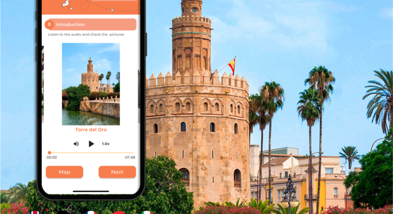 Sevilla im Überblick: Selbstgeführte Tour mit der Ontur-App