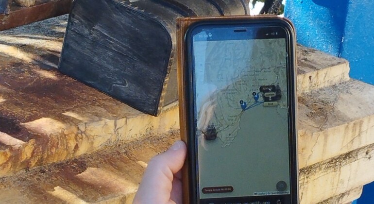 Halbgeführte Tour durch die Altstadt von Nizza mit Schatzsuche und Audioguide