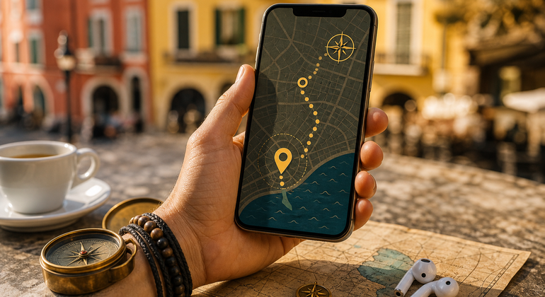 Halbgeführte Tour durch die Altstadt von Nizza mit Schatzsuche und Audioguide