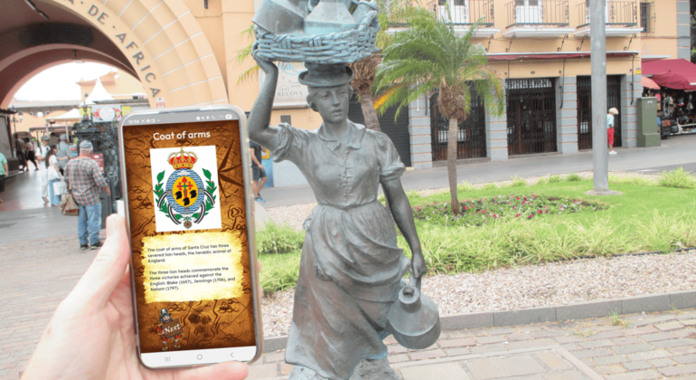 Selbstgeführte Schnitzeljagd und Stadtführung in Santa Cruz