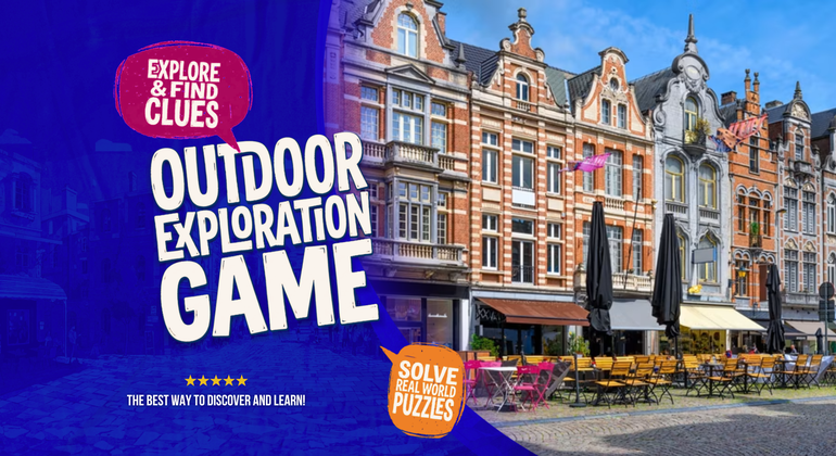 Mechelen Tower on fire: Self-Guided Exploration Game & Walking Tour