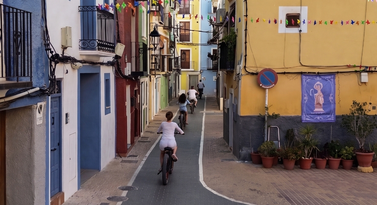 Ruta panorámica por Villajoyosa en bicicleta eléctrica de montaña