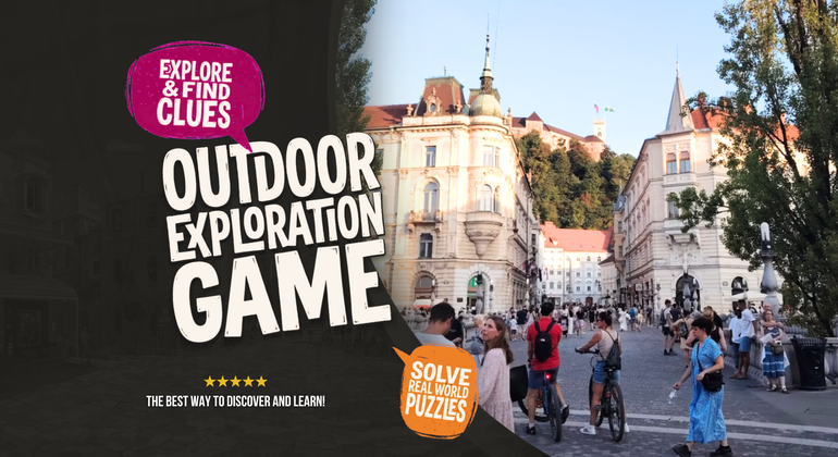 Ljubljana Hidden Paths: Self Guided Exploration Game & Walking Tour