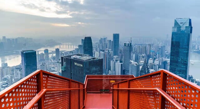 Entrada para el mirador «Cloud Eye» de Chongqing