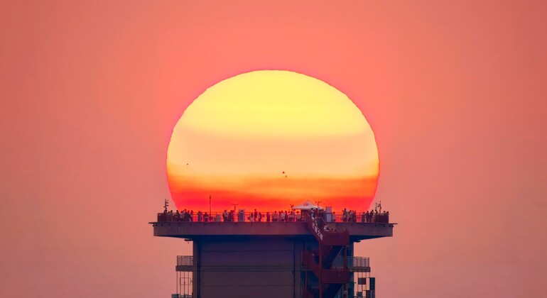 Entrada para el mirador «Cloud Eye» de Chongqing