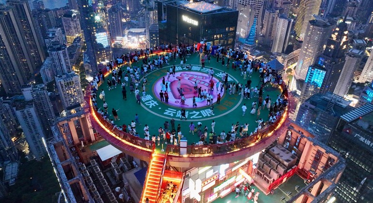 Entrada para el mirador «Cloud Eye» de Chongqing