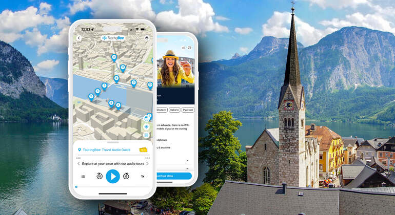 Audio-App für eine selbstgeführte Tour: Stadtrundgang durch Hallstatt