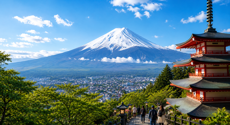 Tokio-Tour: Fuji, Oishi-Park, Kawaguchi-See und Oshino Hakkai