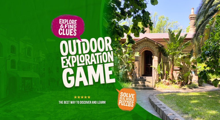 Melbourne's Fitzroy & Treasury Gardens: Self Guided Exploration Game